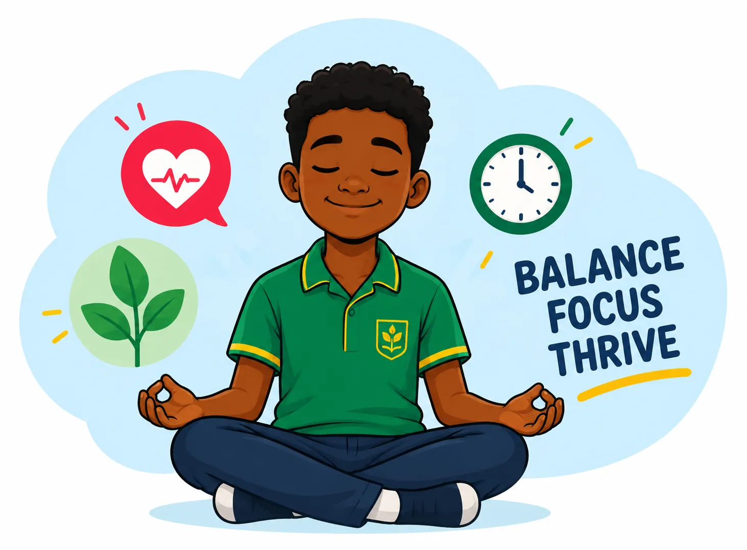 balance focus thrive