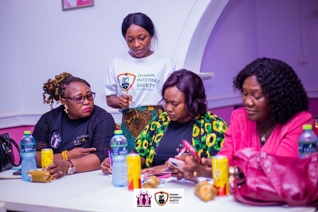 Photograph from the teachers’ session of the Girls Safe, Strong Online programme held at the FEAD-Ghana office in Tamale on 30 September 2026. Discussions covered online harms affecting girls, privacy, positive digital identity and responses to school-based scenarios.