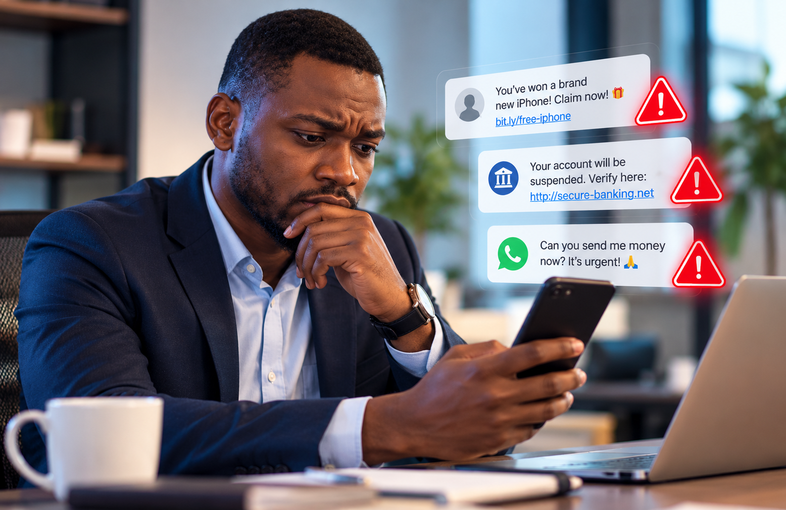 spotting scams at the office